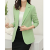 Elegant women's blazer with ankle button fastening