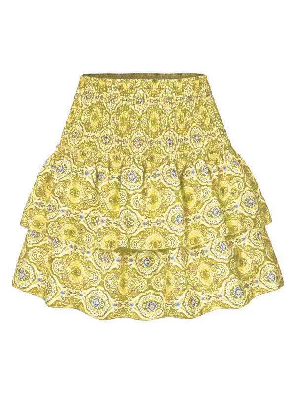 Leisure Versatile lotus blossom skirt women's skirt