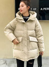 Cosy thick quilted jacket