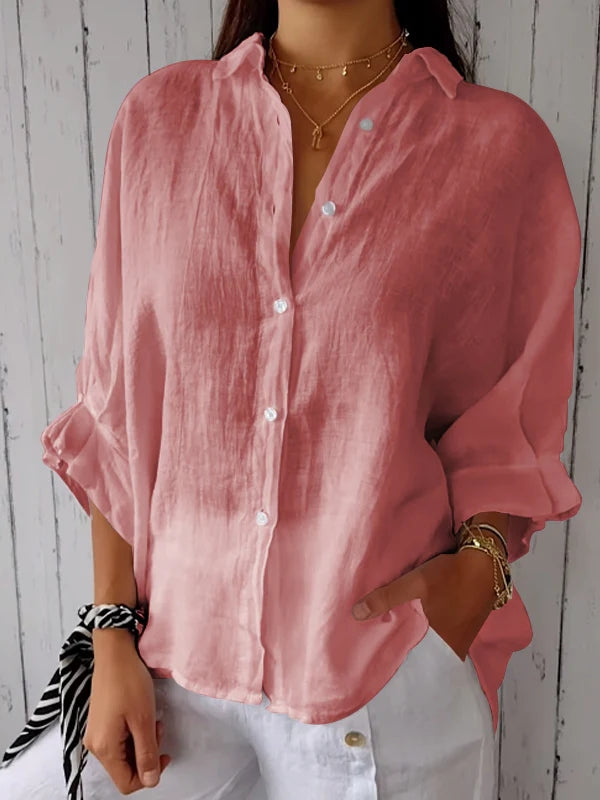 Comfortable Shirt With Cute Back Closure