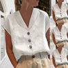 Women's - Stylish Top with Collar and Buttons - Perfect for Chic Looks - Fashionable Casual Wear