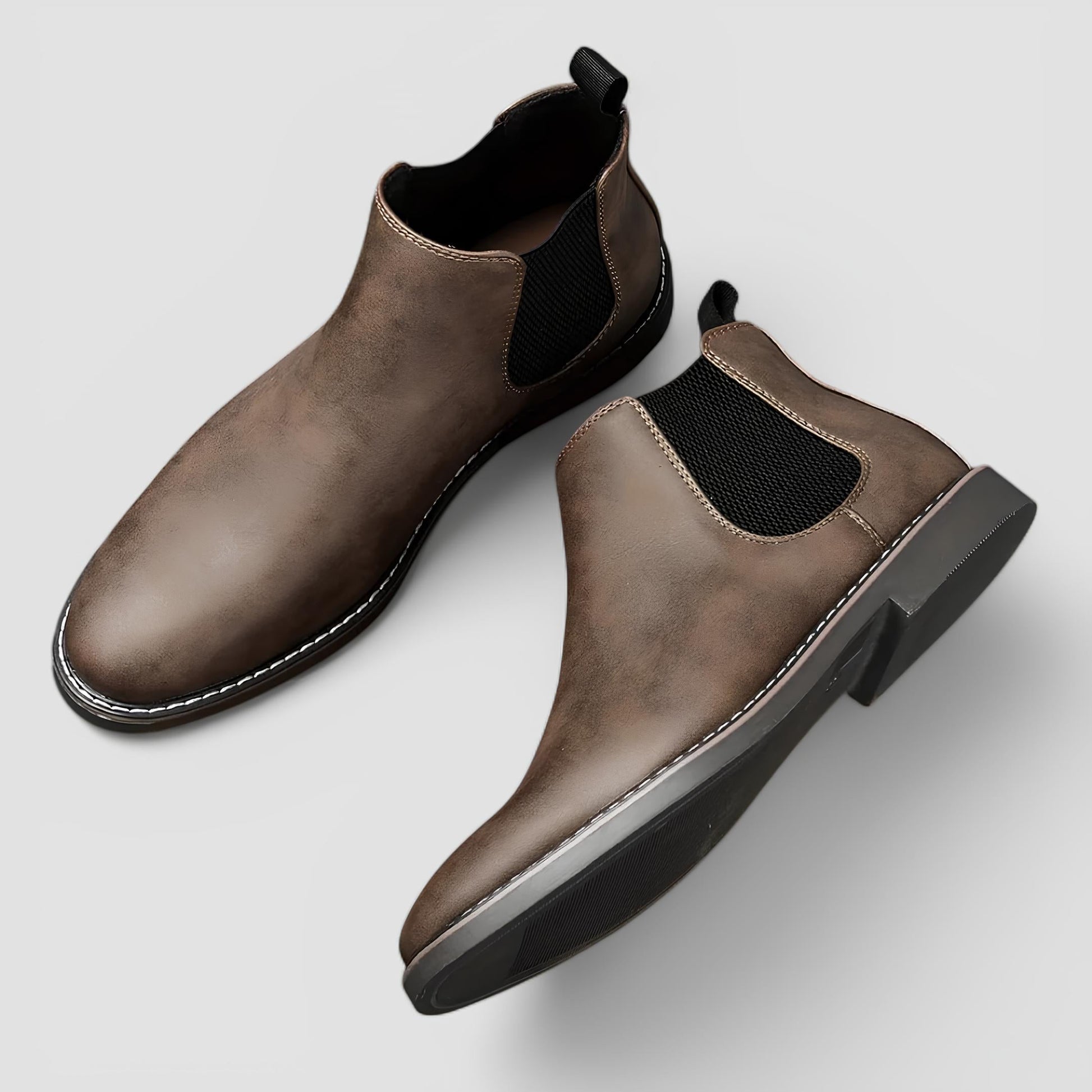 Men's - Chelsea Boots - Slip-On - Elegant and Stylish