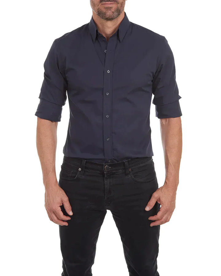 Elite stretch zip shirt for casual looks