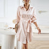 Women's - Elegant Shirt Dress - Stylish Design - Comfortable Fabric - Perfect for Any Occasion