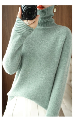 Softwarm Cosy Knitted Sweater Made From Cashmere