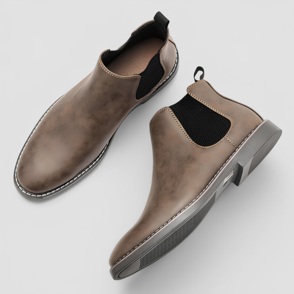Men's - Chelsea Boots - Slip-On - Elegant and Stylish