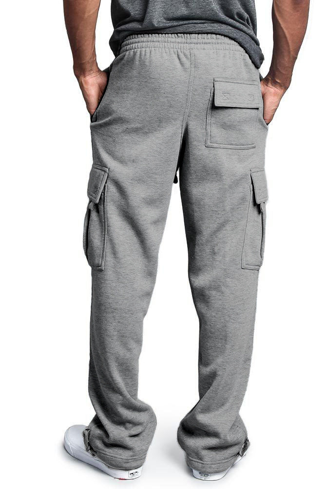 Casual sports multi-pocket trousers