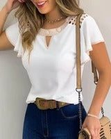 Fashionable Very nice elegant summer blouse