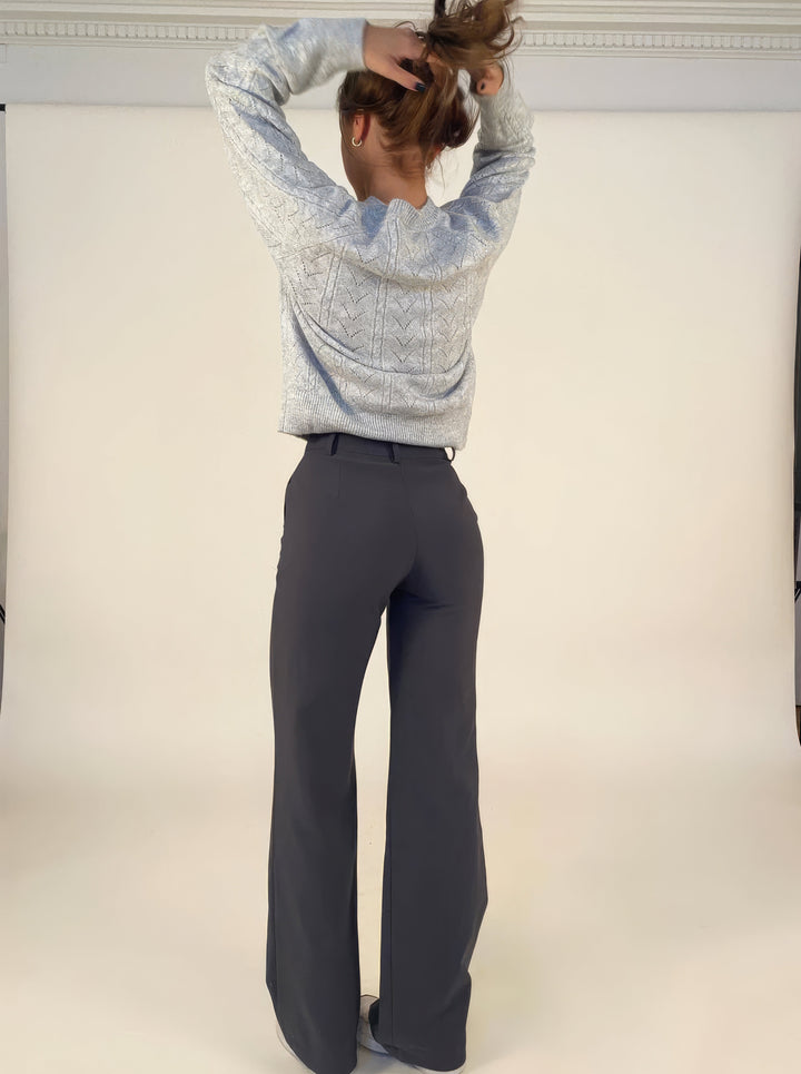 Comfortable wide trousers