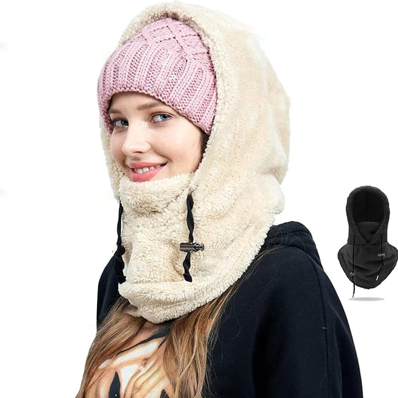 Sherpa hooded ski mask