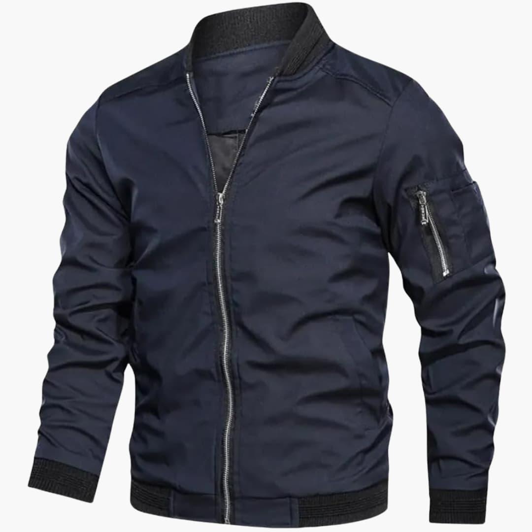 Men's - Bomber Jacket - Durable Fabric - Stylish & Comfortable - Perfect for All Seasons