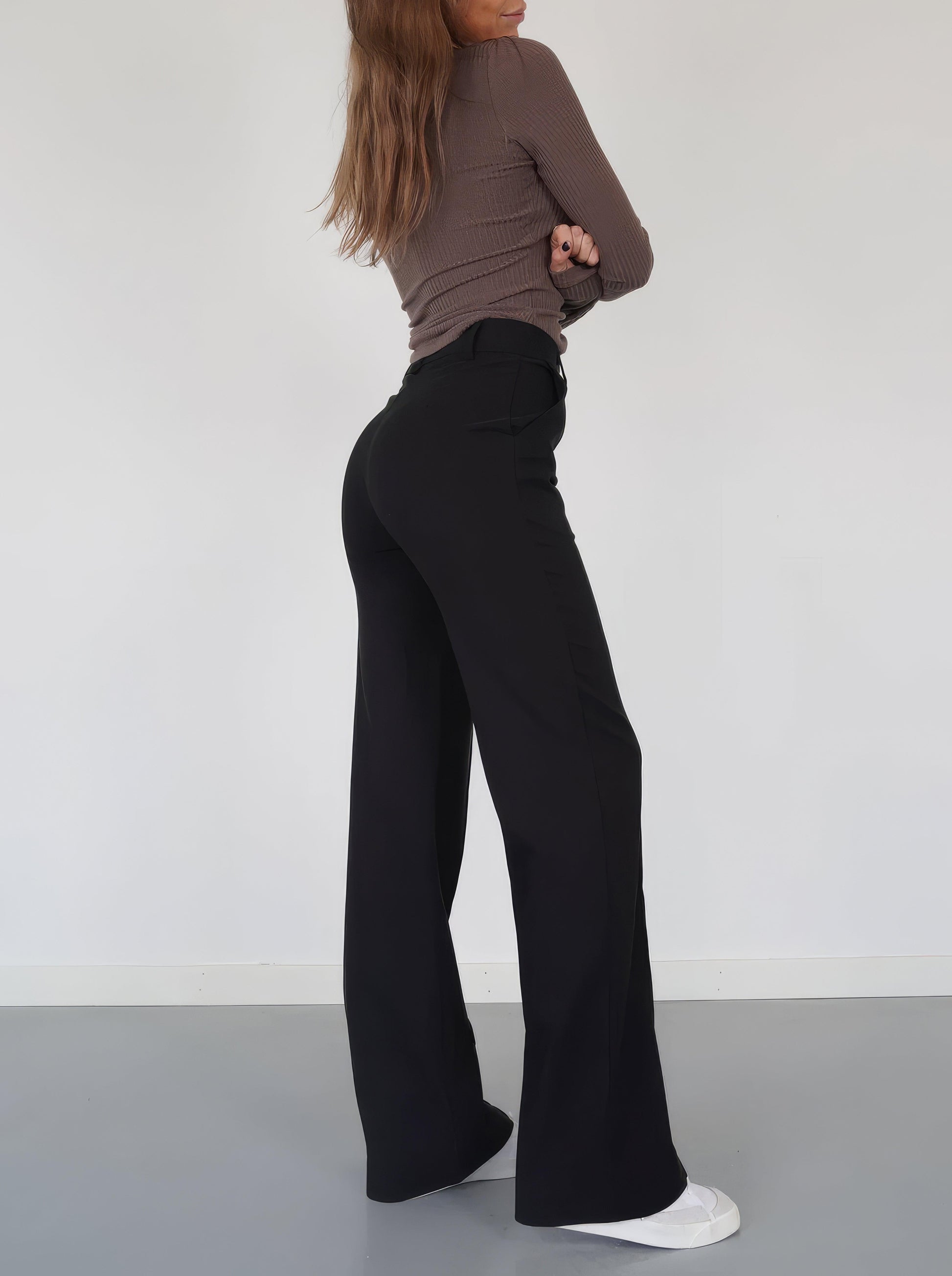Sophia™ | Flared trousers with high waist