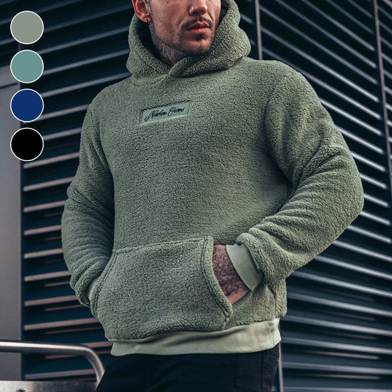 Men - Hoodie - Plush Fabric - Cosy Cold Fit