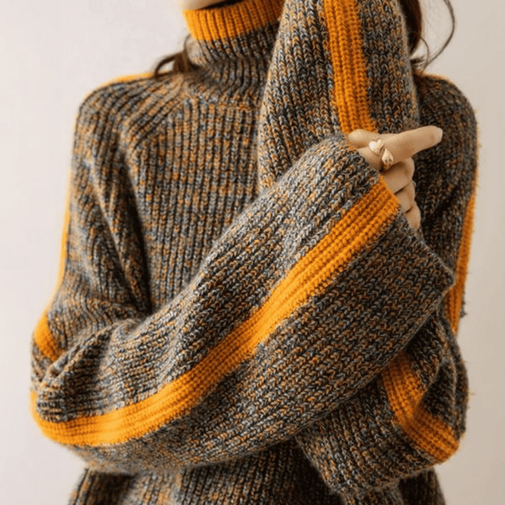 Ravelyn - Knitted turtleneck jumper