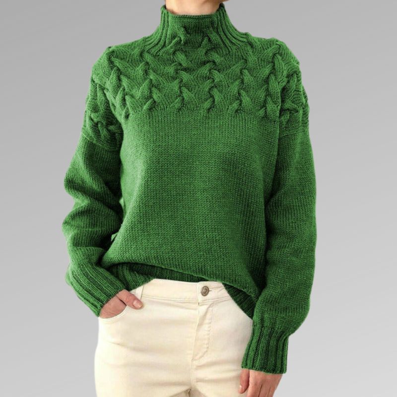 Anya™ Elegant and warm turtleneck jumper