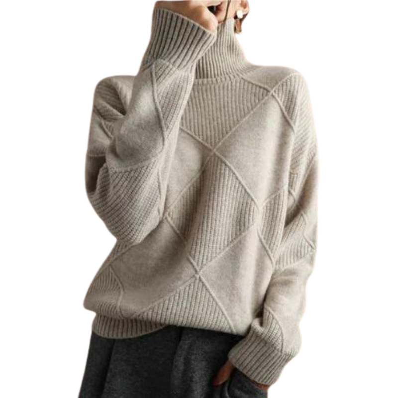 Jumper-with-warming-collar