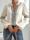 Long-sleeved blouse