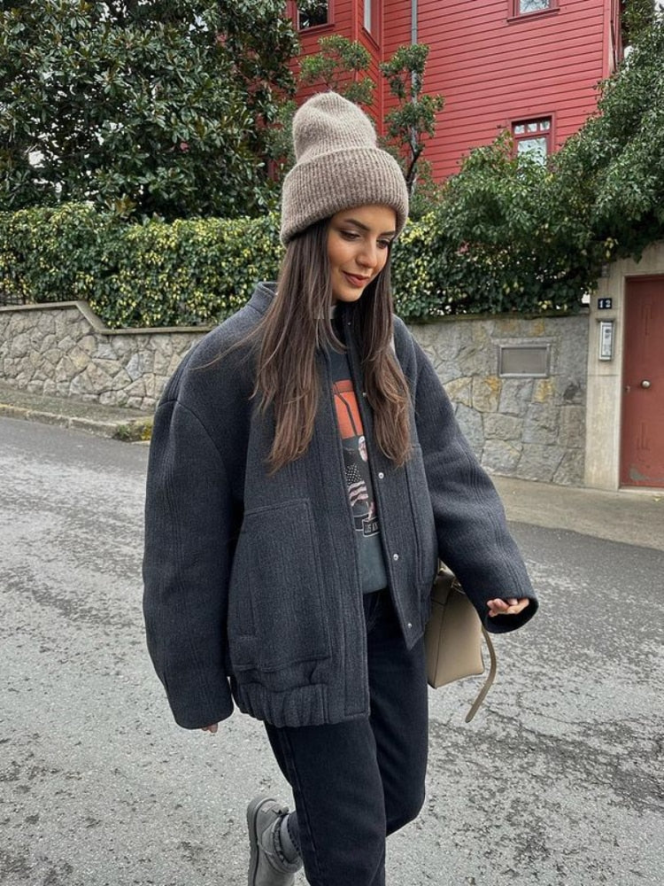 Anabel™ | Faux fur fleece autumn jacket