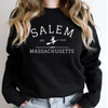 Casual sweatshirt with Salem Massachusetts design - women's jumper