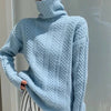 Cashmere couture turtleneck jumper