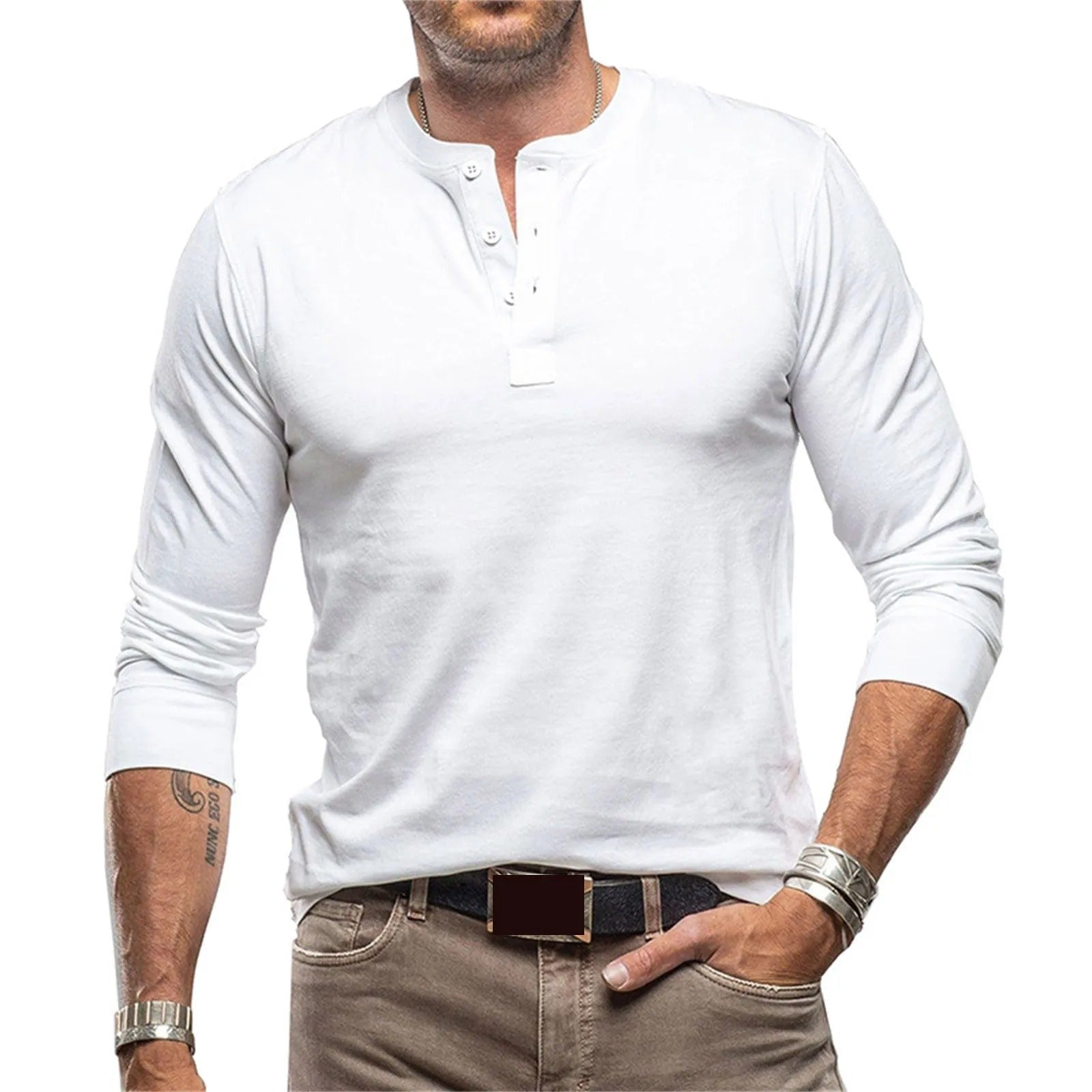 Men - Shirt - Vintage Style - Cotton Blend