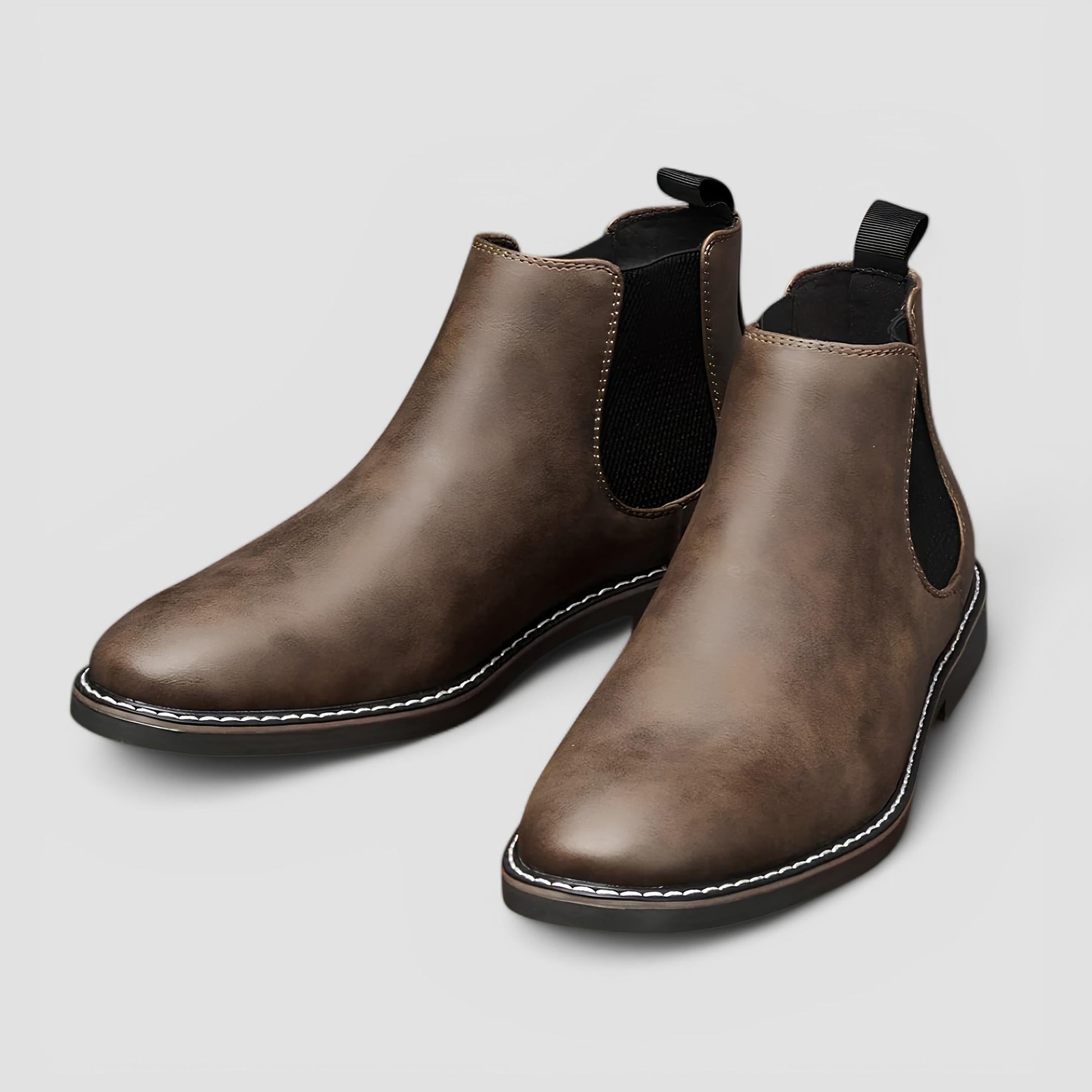 Men's - Chelsea Boots - Slip-On - Elegant and Stylish