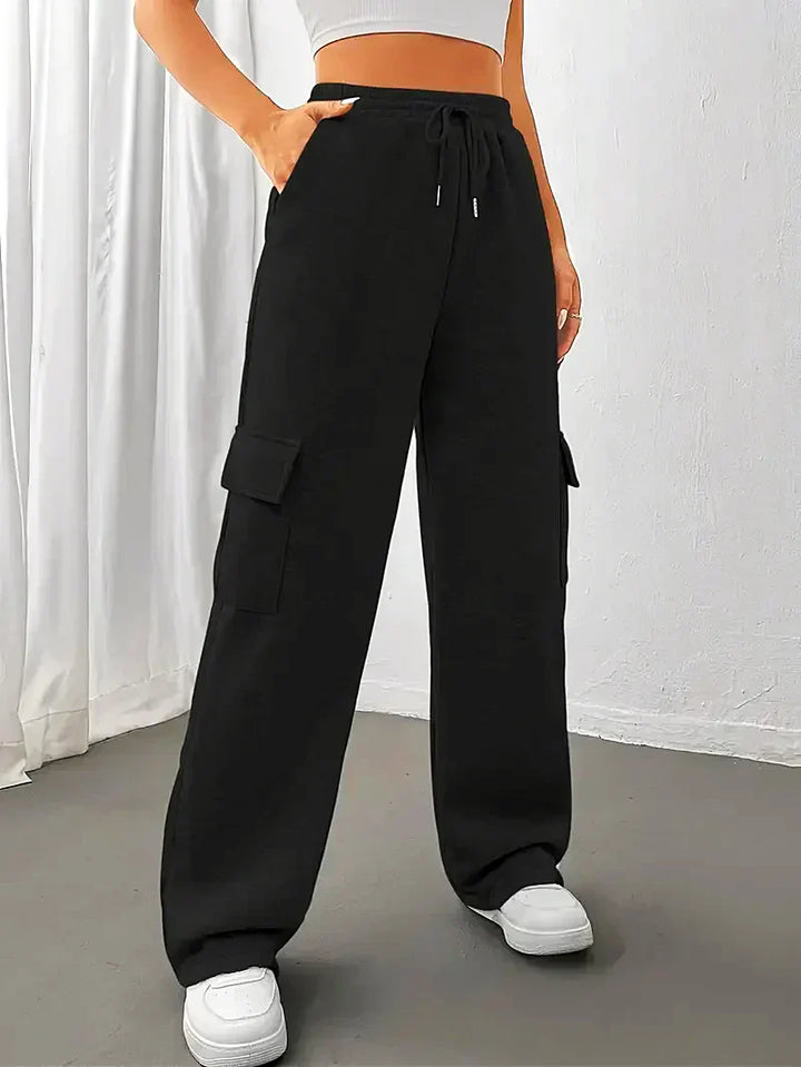 Women's - Jogging Trousers - Comfortable with Pockets - Perfect for Active Lifestyle