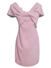 Versatile Gentle Temperament Dating One-Shoulder Dress