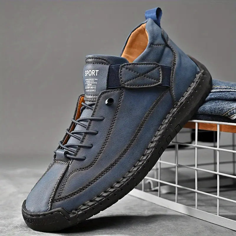 Men's - Sneakers - Leather - Stylish, Comfortable, and Durable Footwear for Everyday Wear