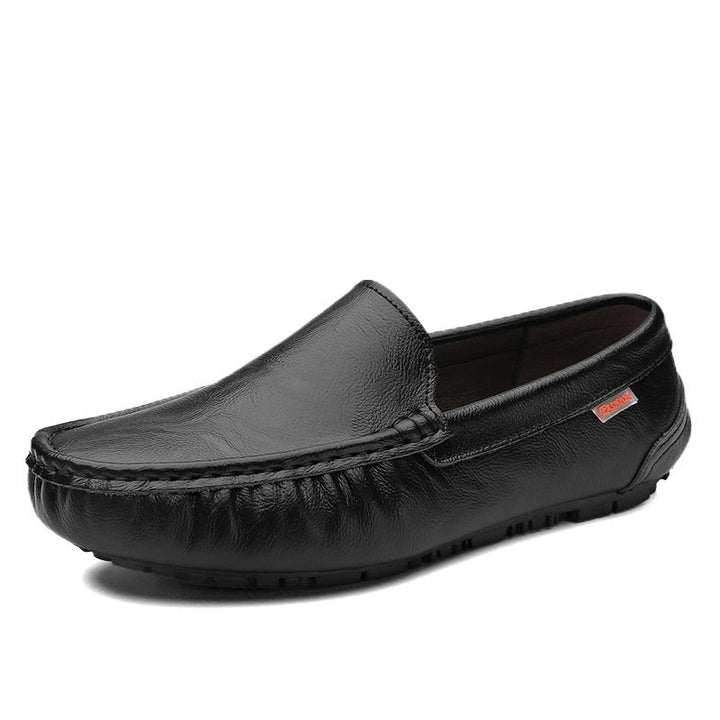 Leather loafers in British style Loafers