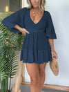 Women's -  Lace & Crochet Play Dress - Elegant Style for Every Occasion - Perfect Summer Outfit