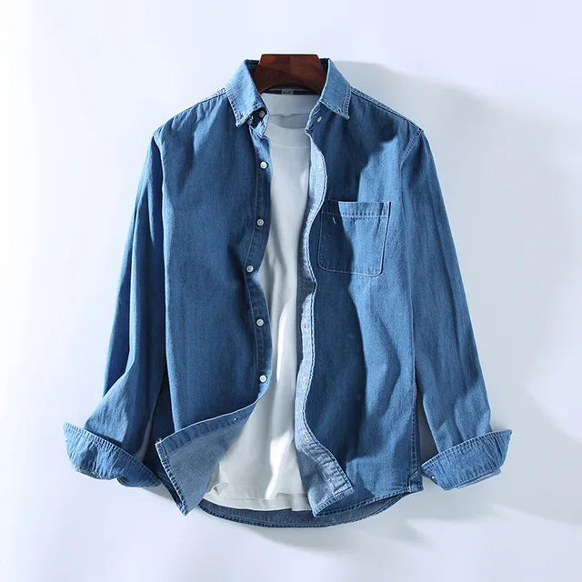 Casual denim shirt