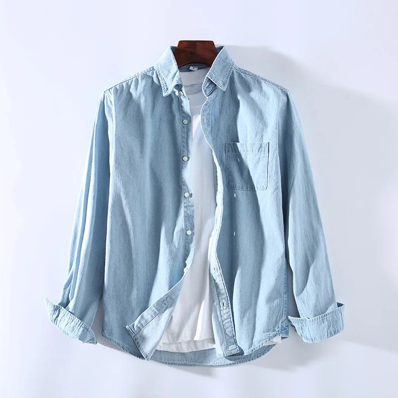 Casual denim shirt