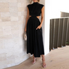 Women's - Sleeveless Backless Maxi Dress - Elegant Summer Style - Perfect for Parties and Casual Outings