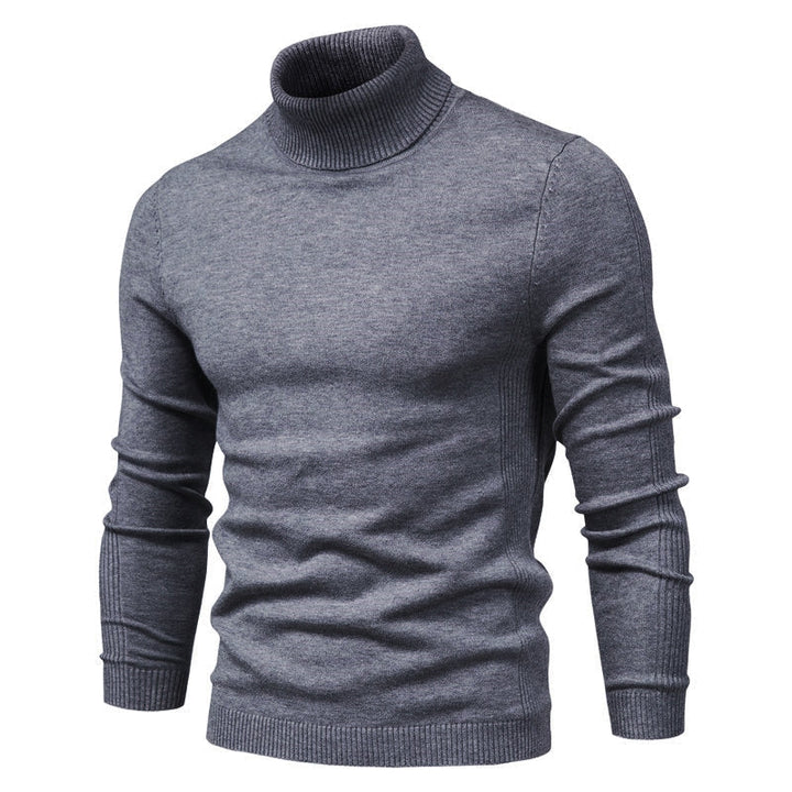 Men's Turtleneck Basic Cashmere Base Sweater