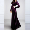 Glamorous Chic dress with thickened V-neckline