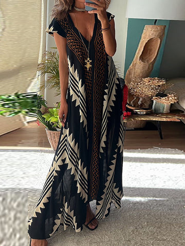 Elegant maxi summer dress