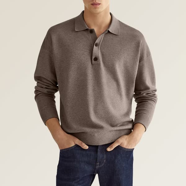 Casual men's polo shirt