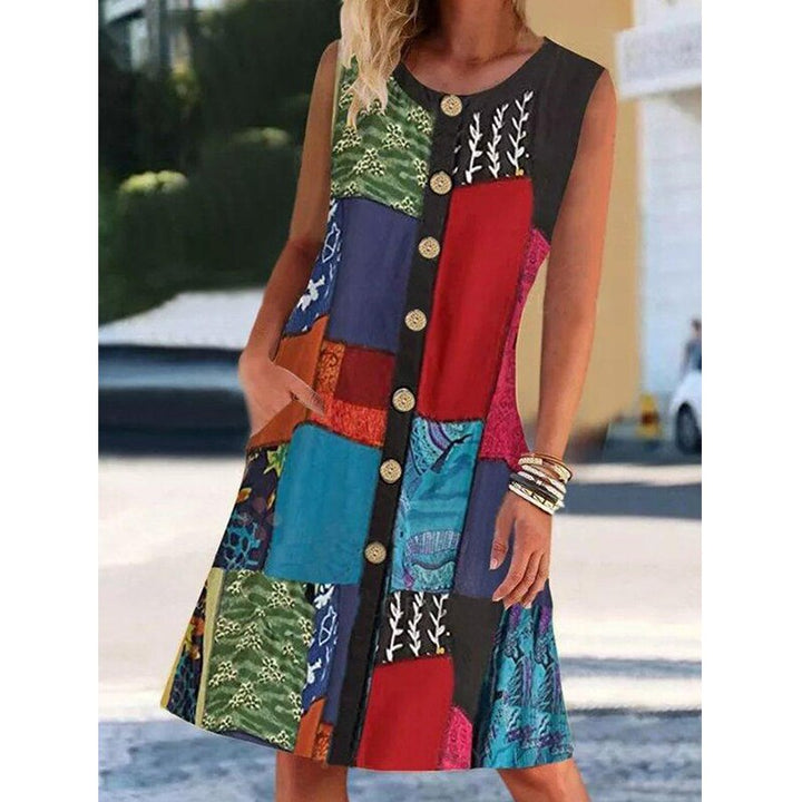 Women's - Stylish Breathable Dress - Lightweight Fabric, Stylish Design - Perfect for Any Occasion