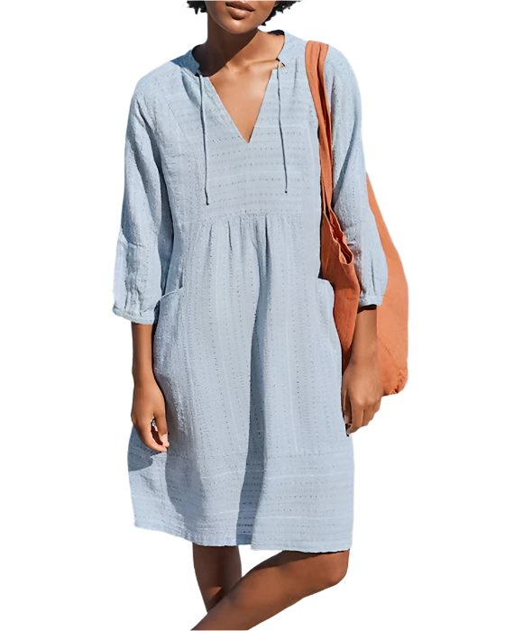 Women's - Summer Dress - Lightweight Cotton - Casual Style - Perfect for Warm Weather