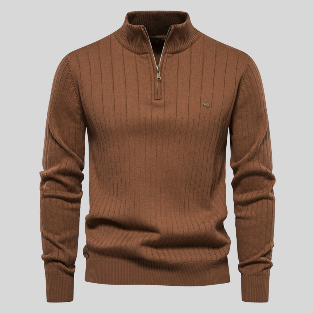 Soft and Warm Ribbed Jumper