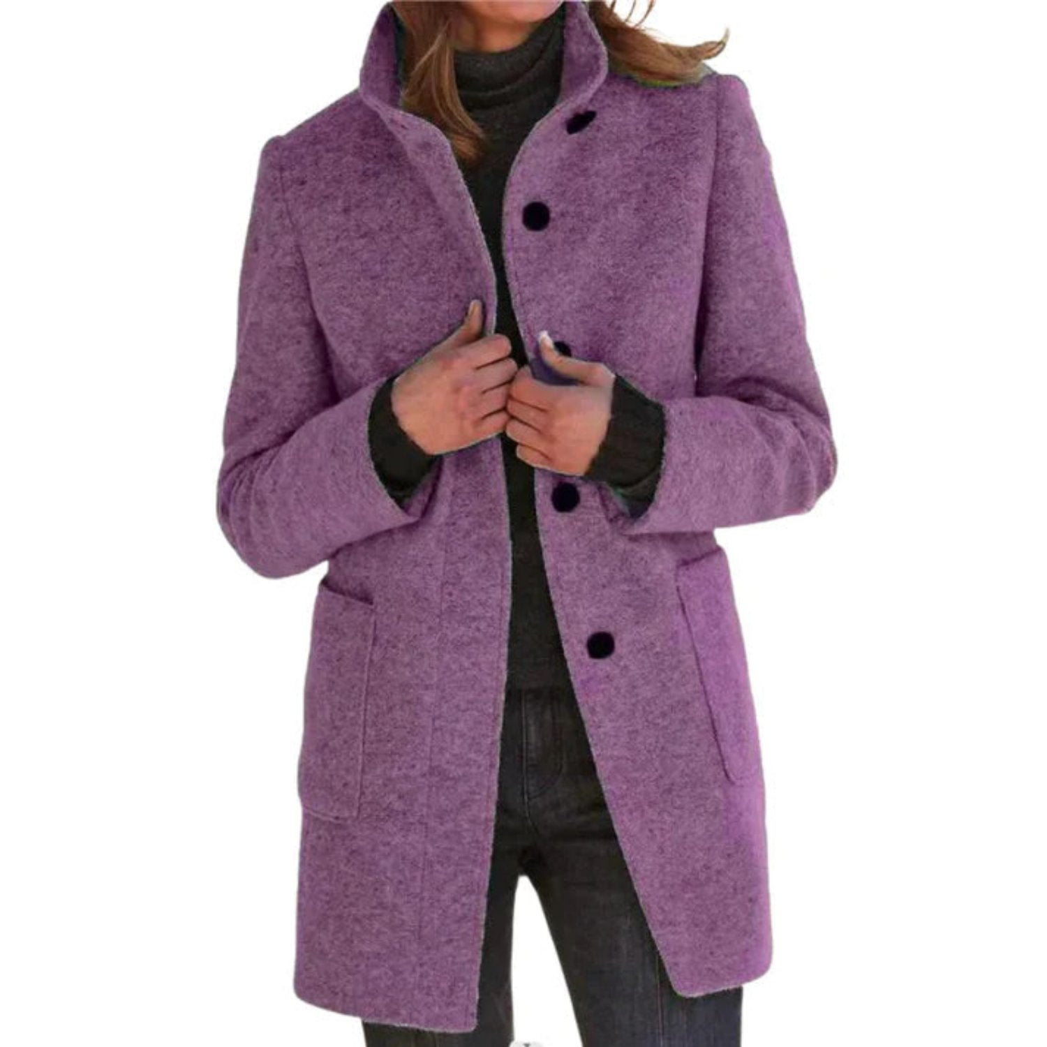 Women's - Chic Coat - Effortless Elegance - Perfect for Fall/Winter