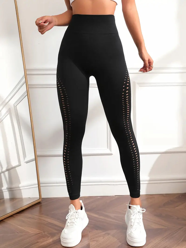 Seamless Yoga Pants With High Waist