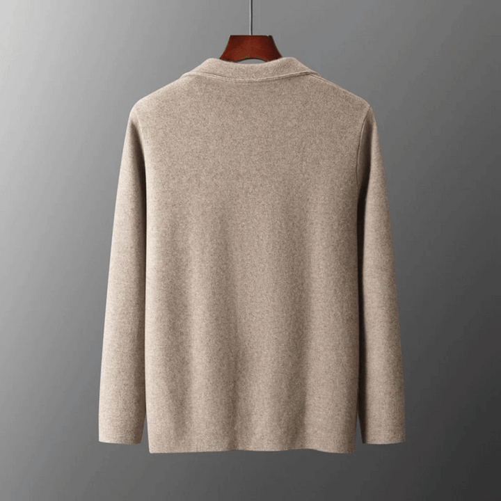 Comfortable merino wool cardigan