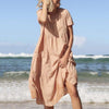Women's - Light and Fresh Dress - Comfortable Cotton Blend - Perfect for Casual Outings - Stylish Everyday Wear