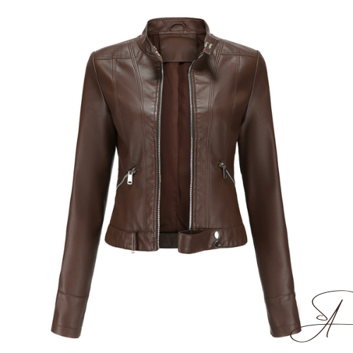 Elegant leather jacket