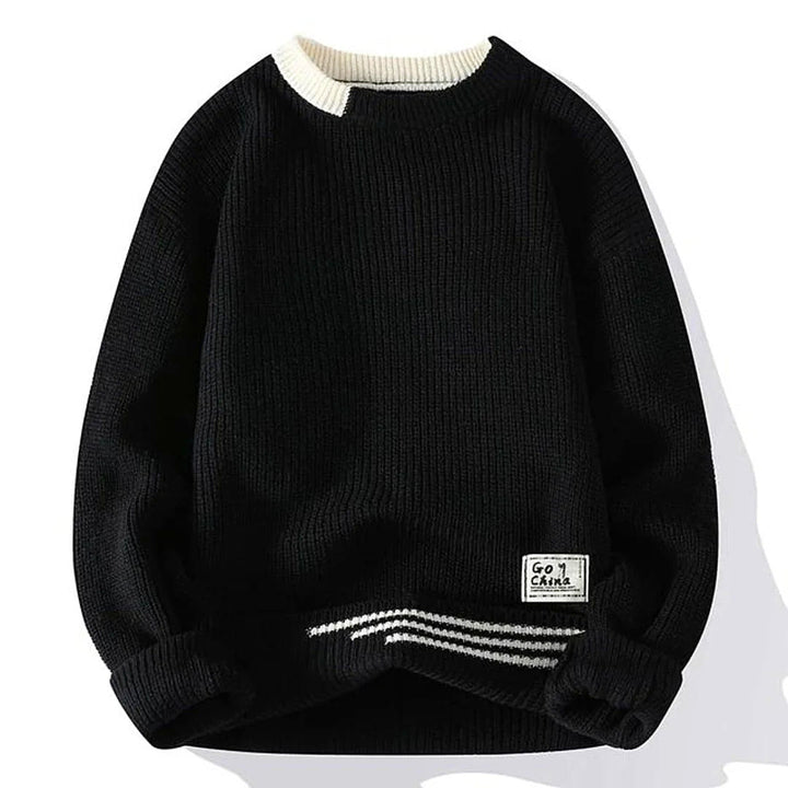 Men - Knitted Jumper - Soft and Cosy Material - Stylish Knitwear for Everyday Comfort