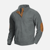 Men's - Corduroy Spring Jumper - Long Sleeve Comfort - Stylish and Warm for Every Occasion