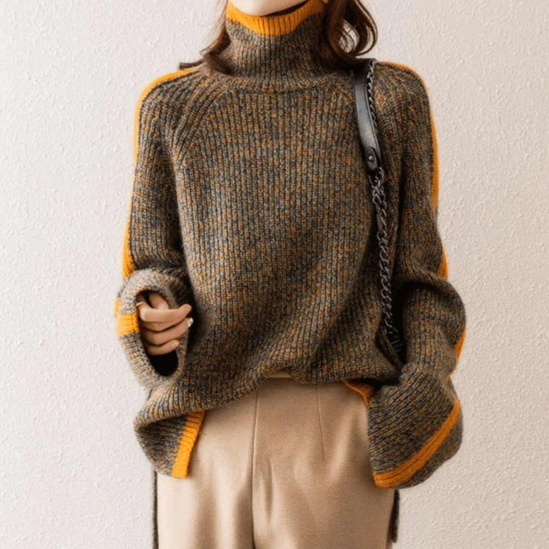 Ravelyn - Knitted turtleneck jumper