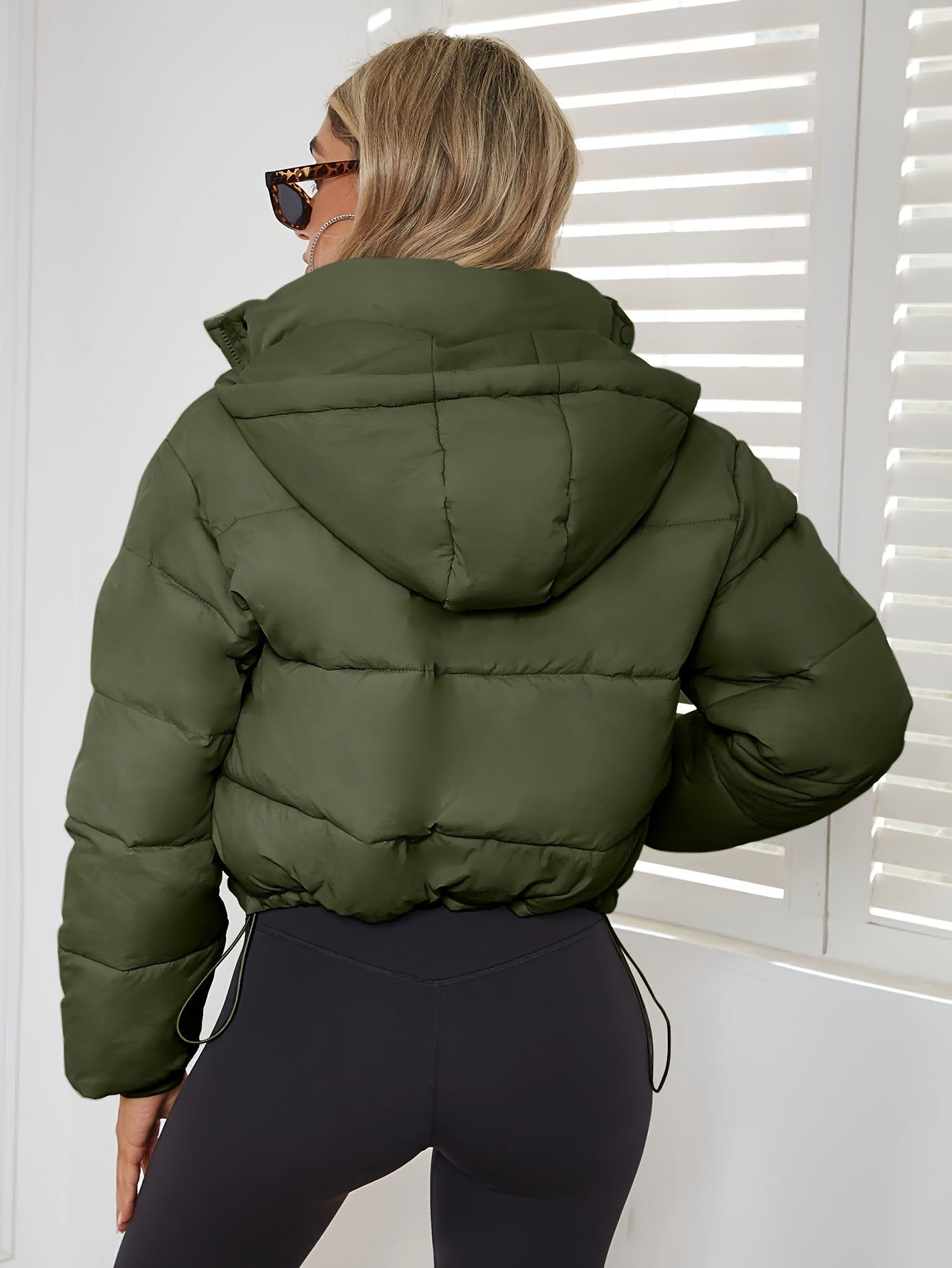 Women's - Jacket with Hood - Short Transition - Lightweight & Stylish